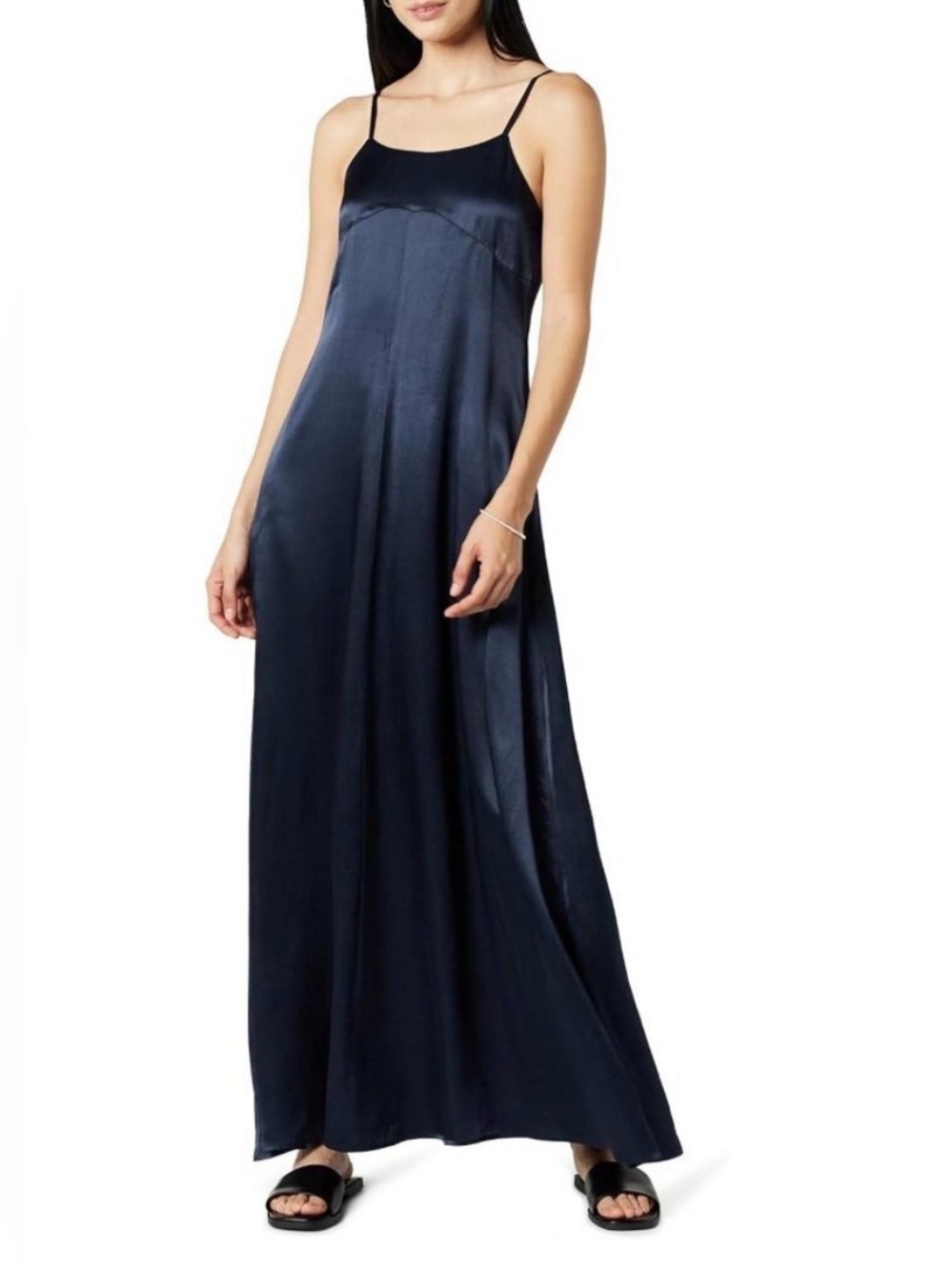 The Drop Long Maxi Slip Dress “Sky Captain” Midnight Blue NWT
Size Small - Picture 4 of 6